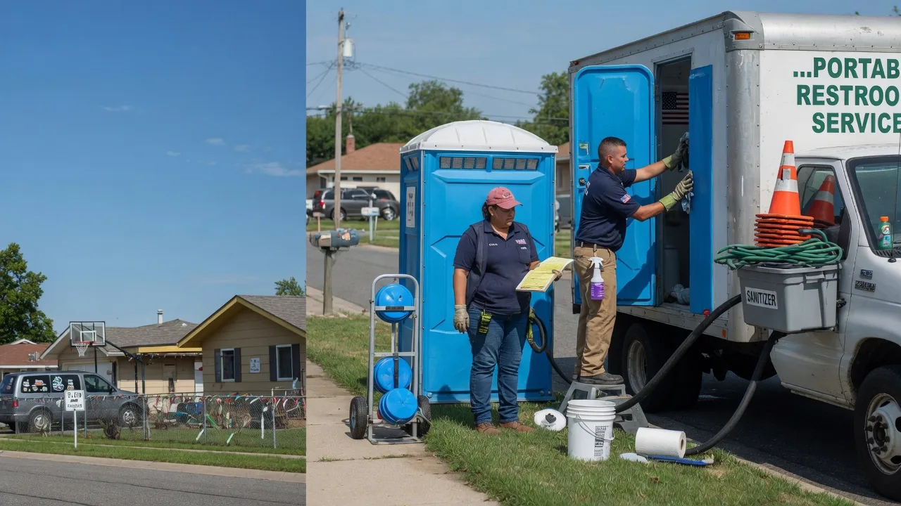Portable Toilet Rental in Kingston, MO near me